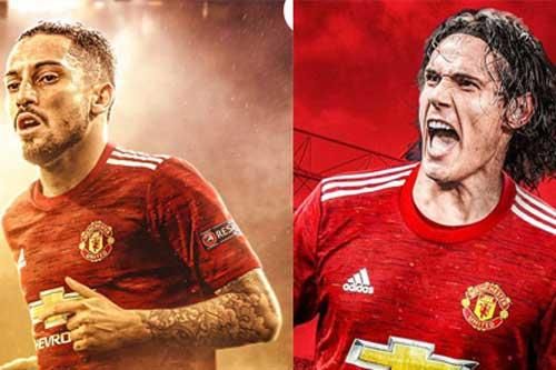 M.U chốt danh sách dự Champions League: Có Cavani và Telles, không Jones, Rojo và Romero