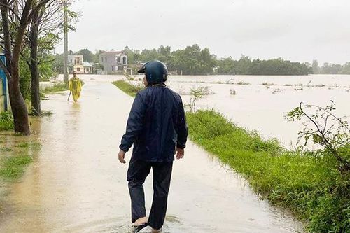 Đà Nẵng: Sáng nay 9/10, lũ trên các sông đang giảm chậm