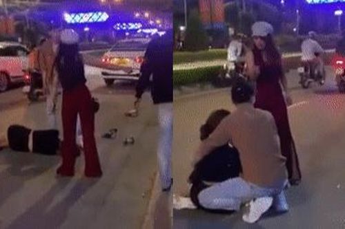Kinh hoàng đánh ghen tại Lào Cai: Cậu con trai nhỏ chứng kiến mọi chuyện, 'tiểu tam' nằm bất động dưới đất