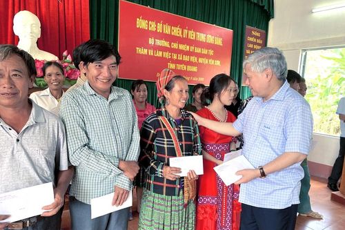 Bộ trưởng, Chủ nhiệm UBDT Đỗ Văn Chiến: Công tác dân tộc là trách nhiệm của cả hệ thống chính trị