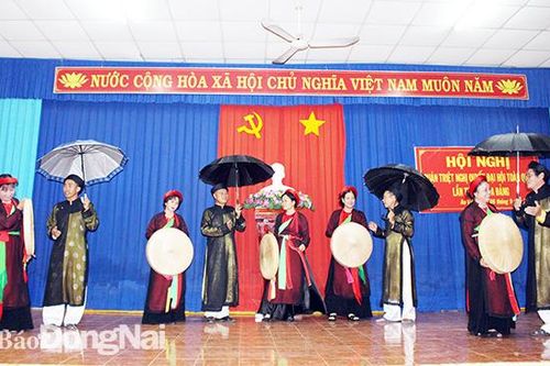 Sôi nổi phong trào văn hóa, văn nghệ cơ sở