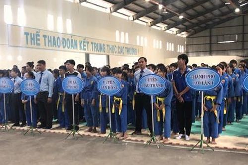 Khai mạc giải Vovinam trẻ và vô địch tỉnh Đồng Tháp 2020