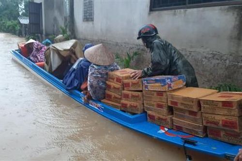 Cam Lộ: Thực hiện di dời, sơ tán 845 hộ dân với 1.944 nhân khẩu đến nơi an toàn