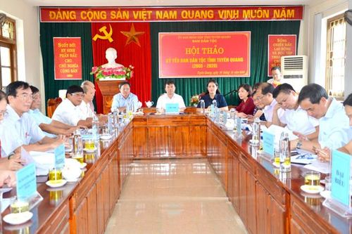 Hội thảo xây dựng cuốn kỷ yếu Ban Dân tộc tỉnh