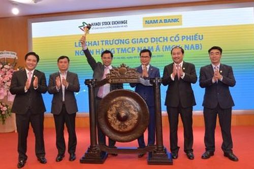 Hơn 389 triệu cổ phiếu của Nam A Bank chính thức giao dịch trên UPCOM