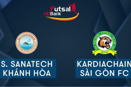 Trực tiếp Futsal HDBank VĐQG 2020: Sanatech Khánh Hòa vs Sài Gòn FC