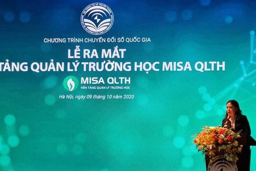Ra mắt nền tảng quản lý trường học Misa