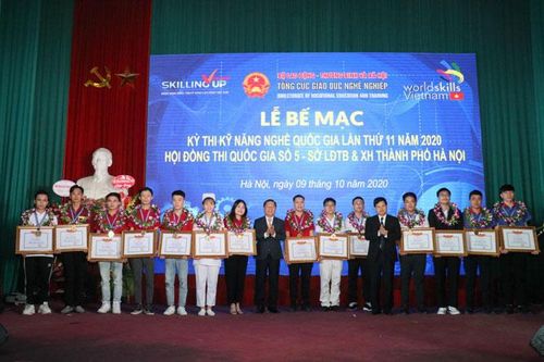 30 thí sinh đoạt Huy chương vàng tại Hội đồng thi số 5, Kỳ thi Kỹ năng nghề quốc gia