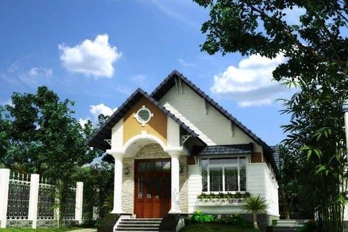 Mẫu nhà mái thái 1 tầng hứa hẹn lên ngôi cuối năm 2020