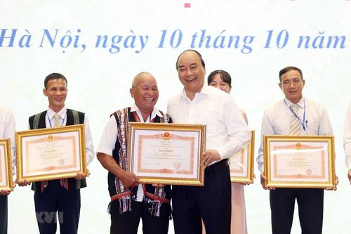Thủ tướng gặp mặt các điển hình 'Dân vận khéo' toàn quốc