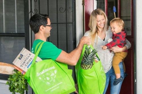 Giá trị doanh nghiệp của startup Instacart tăng gấp đôi