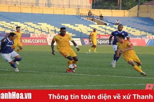 Thanh Hóa vất vả cầm hòa DNH Nam Định