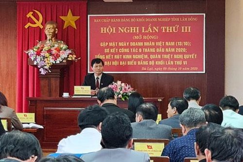 Đảng ủy Khối Doanh nghiệp sơ kết công tác 9 tháng đầu năm 2020