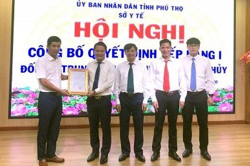 Công bố quyết định xếp hạng đối với Trung tâm y tế huyện Thanh Thủy
