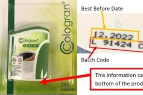 Thu hồi chất tạo ngọt Cologran Stevia vì có chứa phụ gia thực phẩm