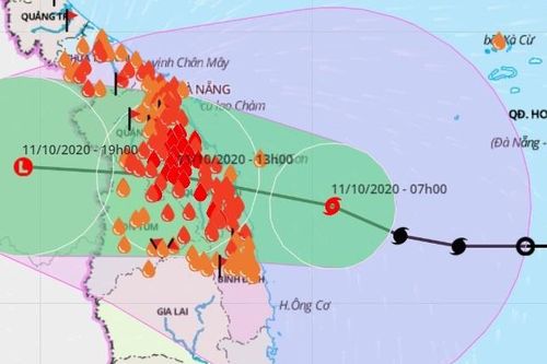 Bão số 6 đổ bộ Quảng Nam - Quảng Ngãi
