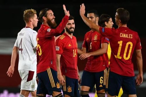 Tây Ban Nha 1-0 Thụy Sỹ ở Nations League 2020/21 (League A nhóm 4)
