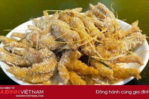 Chân gà rang ruối giòn rụm lai rai ngày mát trời