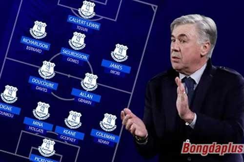 'Choáng' với chiều sâu đội hình của Everton thời Ancelotti