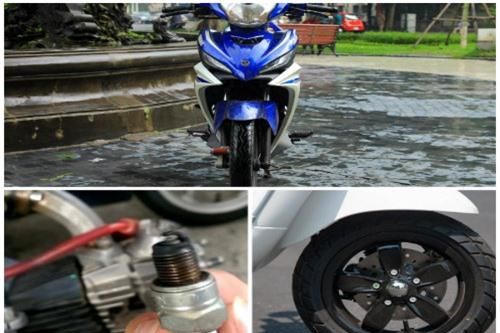 9 bộ phận dễ bị hư hỏng gây mất an toàn nhất của xe máy
