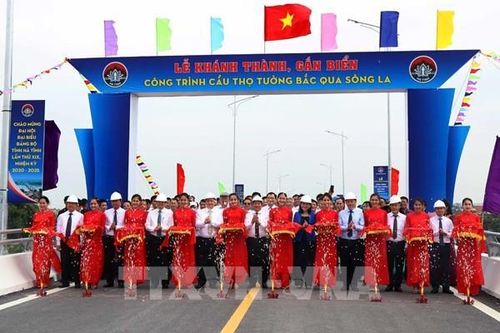 Khánh thành cầu Thọ Tường bắc qua sông La