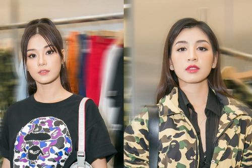 Hoàng Yến Chibi ăn diện cực chất, đọ dáng cùng top 15 Hoa hậu Hoàn vũ Việt Nam 2017