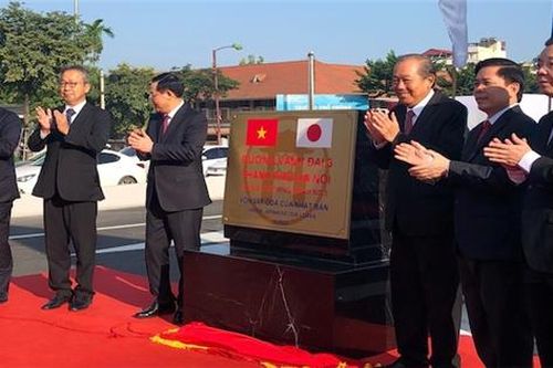 Khánh thành cầu cạn Mai Dịch - Nam Thăng Long