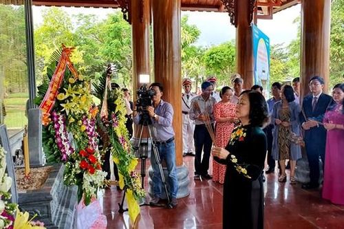 Khánh thành nhà bia ghi danh liệt sĩ Thanh Hóa hy sinh ở Quảng Nam