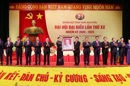 Khai mạc Đại hội đại biểu Đảng bộ tỉnh Thái Nguyên lần thứ 20