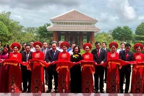 Khánh thành Nhà bia ghi danh liệt sĩ Thanh Hóa hy sinh tại Quảng Nam
