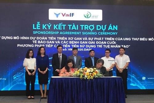 Ký kết tài trợ dự án nghiên cứu khoa học và công nghệ