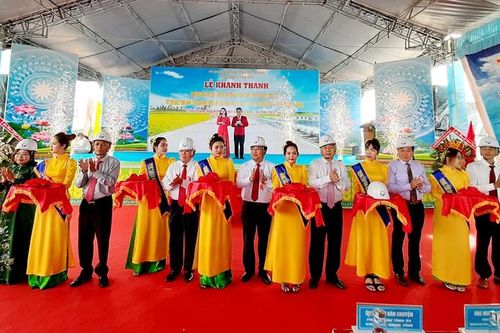 Khánh thành tuyến đường trục phát triển kinh tế gần 1.200 tỷ ở Sóc Trăng