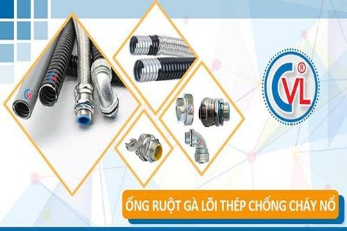 Ưu điểm giúp ống ruột gà lõi thép CVL chiếm thế trên 'sân nhà'