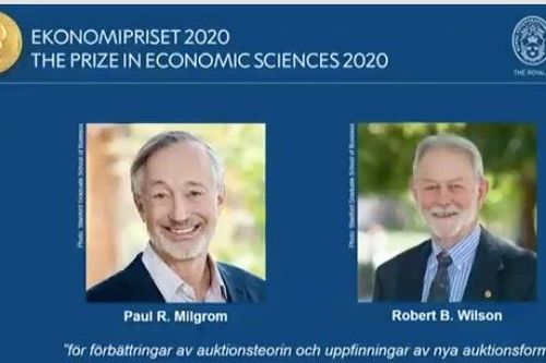 Hai nhà khoa học đoạt giải Nobel Kinh tế 2020