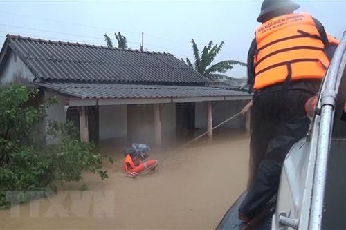 Quảng Trị: Lũ trên các sông Thạch Hãn và Ô Lâu lên lại rất nhanh