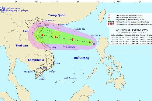 Thêm một áp thấp nhiệt đới có khả năng mạnh lên thành bão, lũ khẩn cấp trên các sông miền Trung