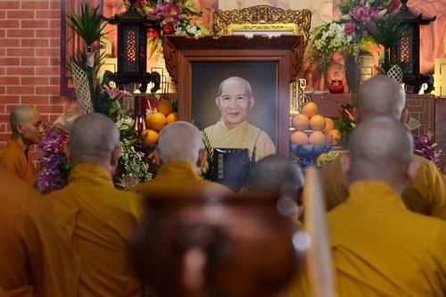 Đại giới đàn Huệ Hưng PL.2564 : Lễ rước di ảnh Trưởng lão HT.Thích Huệ Hưng