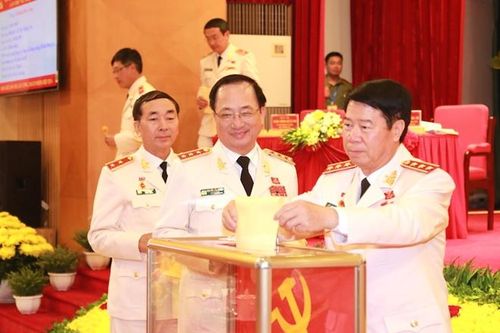 Bầu Đoàn đại biểu Đảng bộ Công an Trung ương dự Đại hội Đảng lần thứ XIII