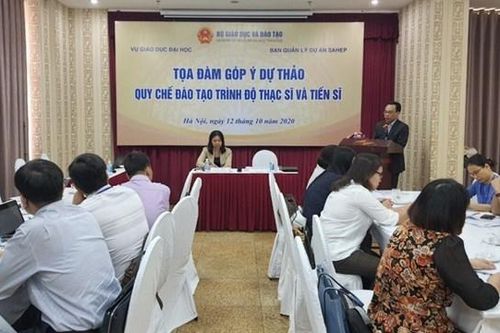 Góp ý cho dự thảo Quy chế đào tạo thạc sĩ và tiến sĩ