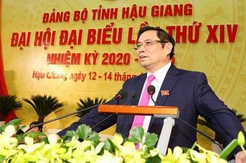Khai mạc Đại hội Đảng bộ tỉnh Hậu Giang lần thứ 14