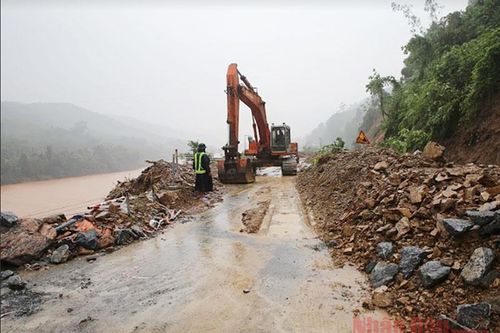 Quốc lộ 9 đã thông suốt trở lại