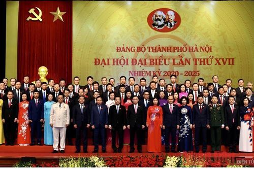 Bế mạc Đại hội Đảng bộ thành phố Hà Nội lần thứ 17