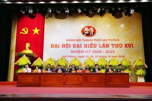 Đại hội đại biểu Đảng bộ thành phố Hải Phòng lần thứ XVI họp Phiên trù bị