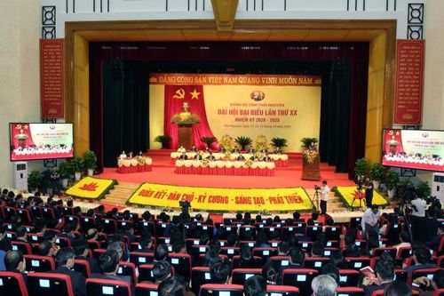 Bế mạc Đại hội đại biểu Đảng bộ tỉnh Thái Nguyên lần thứ XX, nhiệm kỳ 2020 - 2025