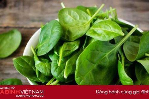 6 công dụng tuyệt vời của rau chân vịt đối với sức khỏe