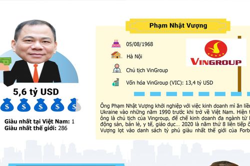 5 tỷ phú USD của Việt Nam giàu cỡ nào?
