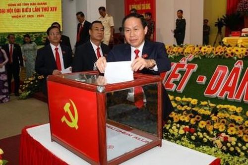 Ban Chấp hành Đảng bộ tỉnh Hậu Giang khóa XIV có 50 đồng chí