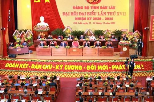 Khai mạc Đại hội đại biểu Đảng bộ tỉnh Đắk Lắk lần thứ XVII