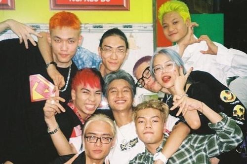 Dàn thí sinh Rap Việt nhuộm tóc nhiều màu