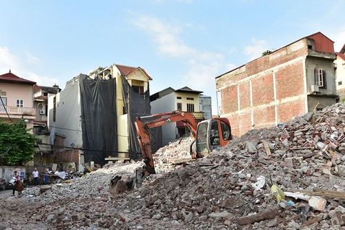 Giải phóng mặt bằng tuyến đường nối vào đô thị mới Dịch Vọng: Phấn đấu hoàn thành trong năm nay